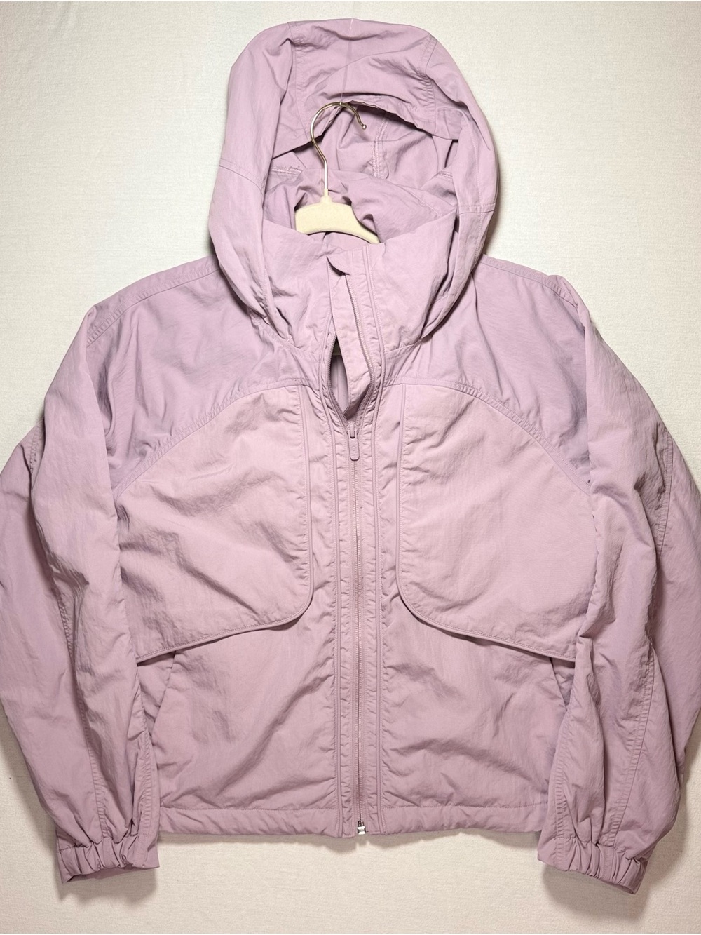 lululemon athletica Lavender Hooded Windbreaker Jacket